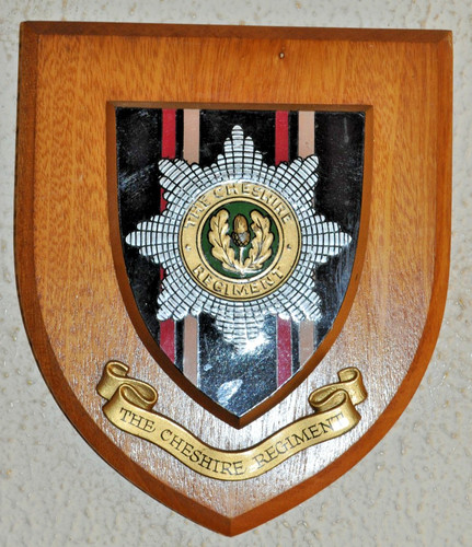 Cheshire regiment mess wall - regiment,