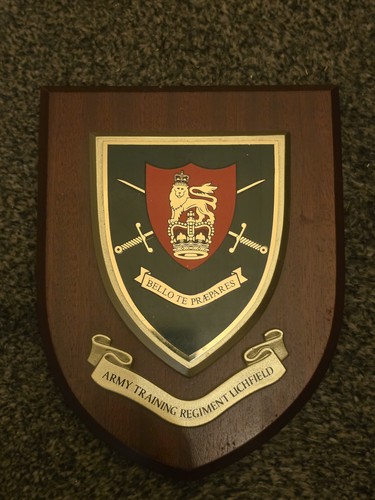 British army shield - shield, plaque