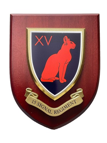 Signal regiment wall plaque - regiment,