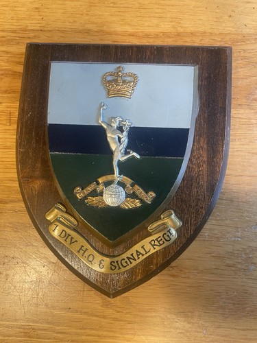 Royal signals mess plaque - royal,