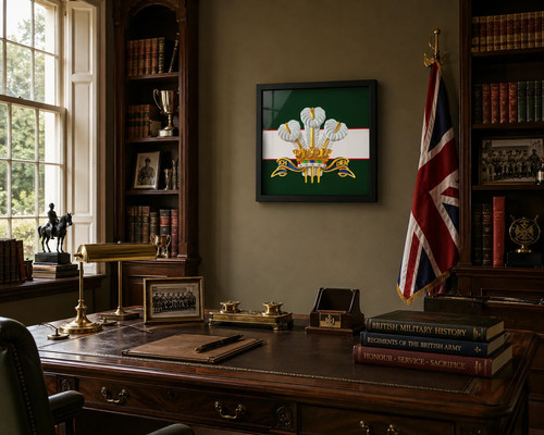 Printed the royal regiment - printed,