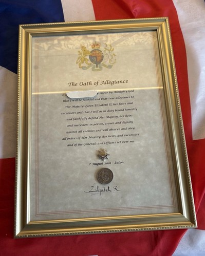 Oath allegiance royal - oath, of
