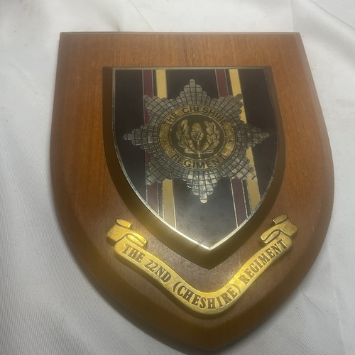 Cheshire regiment mess wall - regiment,