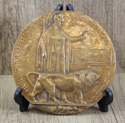 Wwi great britain death penny - wwi,