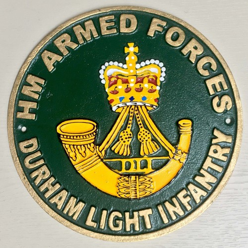 Durham light infantry - infantry, sign
