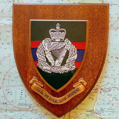 Vintage regimental oak crest - regimental,